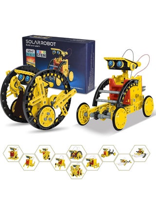 Solar Robot Kit For Kids STEM Building Toys 12-In-1 Build Your Own Robot - pzsku/Z4128B9438AEA10D49D3AZ/45/_/1705830835/cf2d45ea-0f6c-474f-bcfc-a2b8e2bd56ad