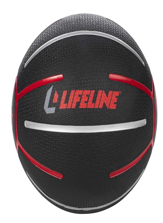 Lifeline Fitness Medicine Ball - Total Body Strength and Stability Training - Multiple Weights Available - Non-Slip, Light Bounce - Textured Surface - Durable - Home Gym Exercise Equipment 2 lbs - Image 3