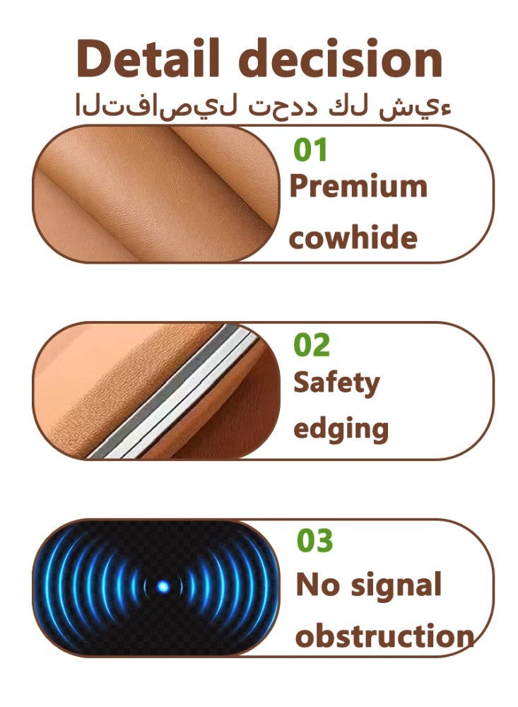 هيونداي غطاء مفتاح سيارة بيضاوي متوافق مع هيونداي سانتا في وتوسان - Image 5