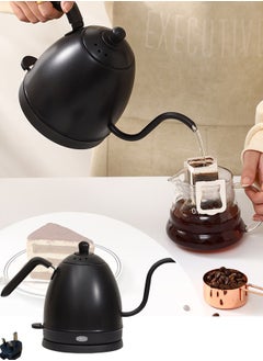 Black electric kettle