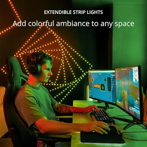 Twinkly Dots String Lights AppControlled Flexible LED Color Changing String Lights 60 RGB 16 Mil Colors 60 LED 10 Ft Clear Wire USBPowered Indoor Smart Home Lighting Decoration - Image 3
