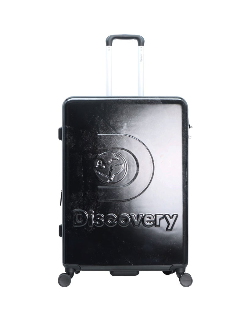 Discovery Stone ABS Hard Shell Large Check-In Travel Suitcase Black, Durable Lightweight Travel Luggage, 4 Double Wheel Trolley Bag with TSA Combination Lock (71 cm/28 Inch). - pzsku/Z4128EBD48B98B9FD0390Z/45/_/1720612497/15af372f-f25f-48d6-8a52-5ce7733afe6d