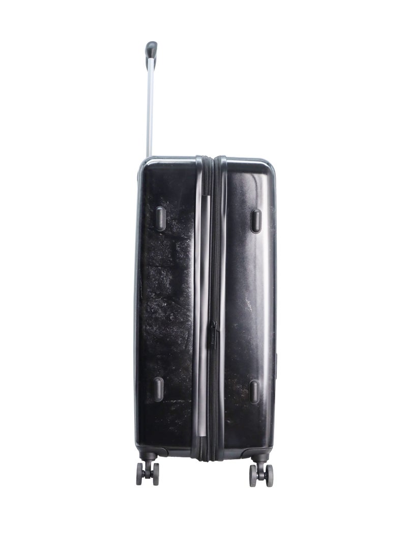 Discovery Stone ABS Hard Shell Large Check-In Travel Suitcase Black, Durable Lightweight Travel Luggage, 4 Double Wheel Trolley Bag with TSA Combination Lock (71 cm/28 Inch). - pzsku/Z4128EBD48B98B9FD0390Z/45/_/1720612507/79e892e0-db48-4663-834d-ff537c56ea69