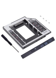 ماركة غير محددة علبة القرص الصلب 9.5 ملم 2.5 بوصة SATA HDD SSD علبة القرص الصلب بديلة DVD CD ROM محول علبة محرك الأقراص الضوئية لأجهزة الكمبيوتر المحمول DELL HP Lenovo ThinkPad ACER ASUS  - Image 1