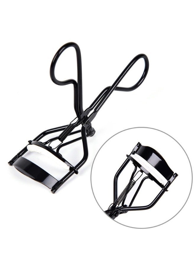 مكبس رموش احترافي من الفولاذ المقاوم للصدأ لتجعيد مثالي للرموش لون أسود - Image 3