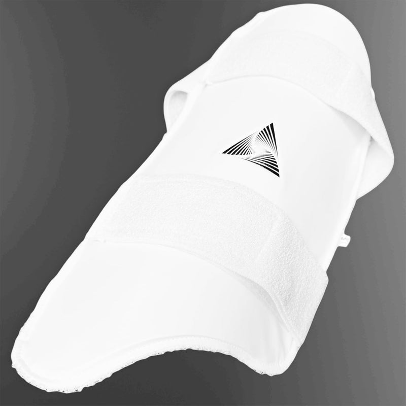 CONSTANT وسادة فخذ كريكيت برو (جلد PU) (أبيض، حجم رجال، لليد اليسرى) - Image 2