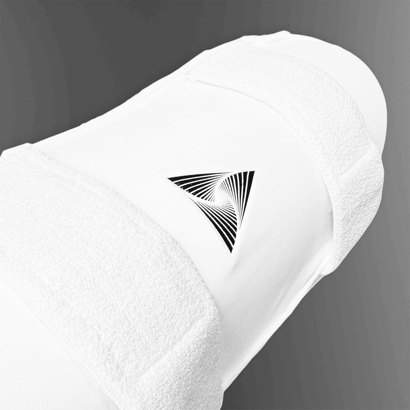 CONSTANT وسادة فخذ كريكيت برو (جلد PU) (أبيض، حجم رجال، لليد اليسرى) - Image 3