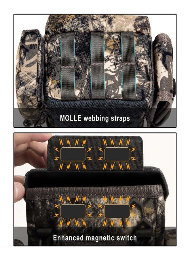 MOXULE Binocular Harness Chest Pack: Waterproof Bino Case with Rangefinder Pocket for Hunting Birdwatching and Hiking - Image 3