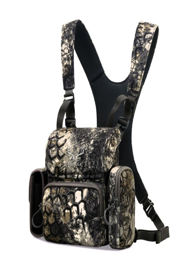 MOXULE Binocular Harness Chest Pack: Waterproof Bino Case with Rangefinder Pocket for Hunting Birdwatching and Hiking - Image 1