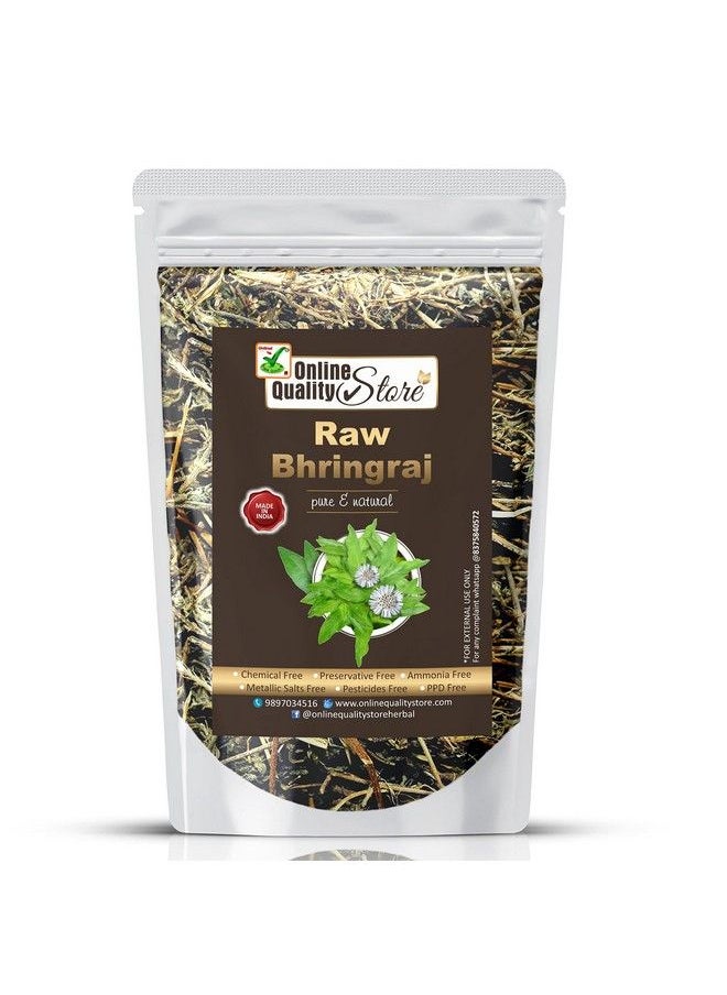 Online Quality Store Raw Bringaraj/Bringraj Dry Leaves/Bhringraj Leaves/Bhangra Eclipta Alba/False Daisy/Keshraj100G  - Image 3