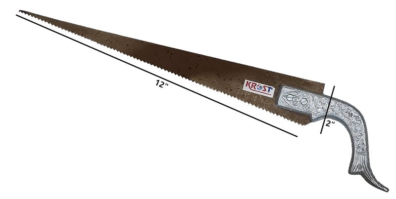 KROST KROST Desi Karvat Handsaw for Professionals and Craftsmen 12 Steel Handle  - Image 2