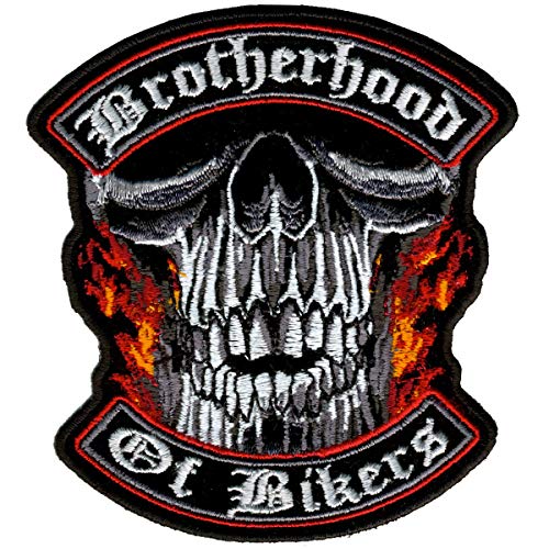 Hot Leathers Brotherhood Of Bikers Patch 4 Width x 4 Height - Image 1