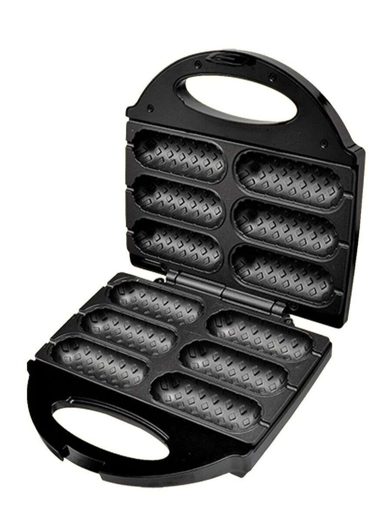 MIXDE Hot Dog kebab and Waffle Maker Machine black - Image 1
