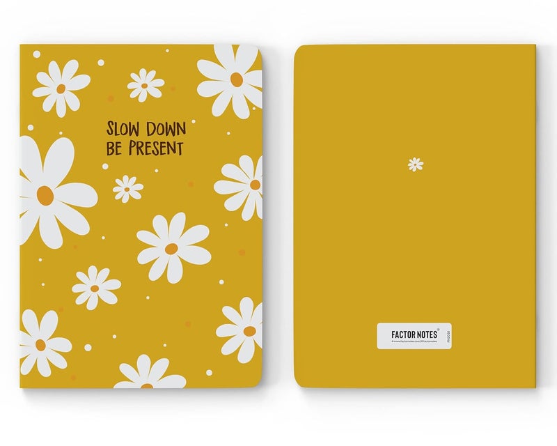 FACTOR NOTES A5 Notebook: Ruled | 90 GSM | 160 Pages (Daisy Days) - Image 5