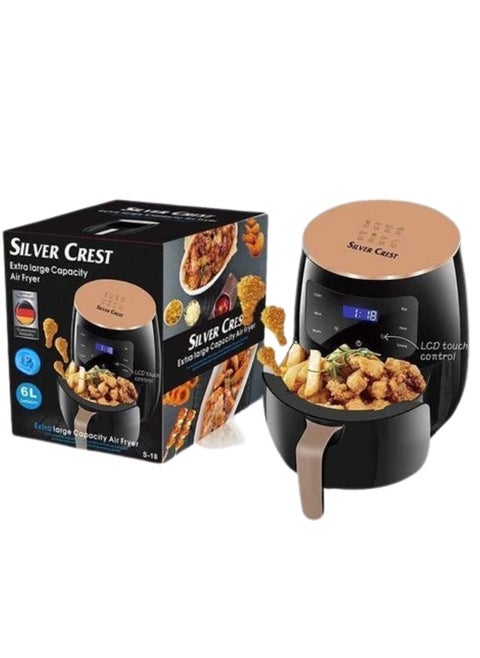 Air Fryer 6L Large Capacity Smart Electric Fryer Multifunctional Air Fryers 1400 watts