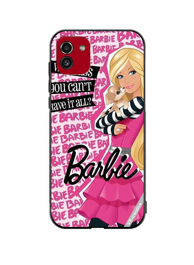 VR CREATIVE Protective Case Cover For Samsung Galaxy A03 Who Says Design Multicolour - Image 1