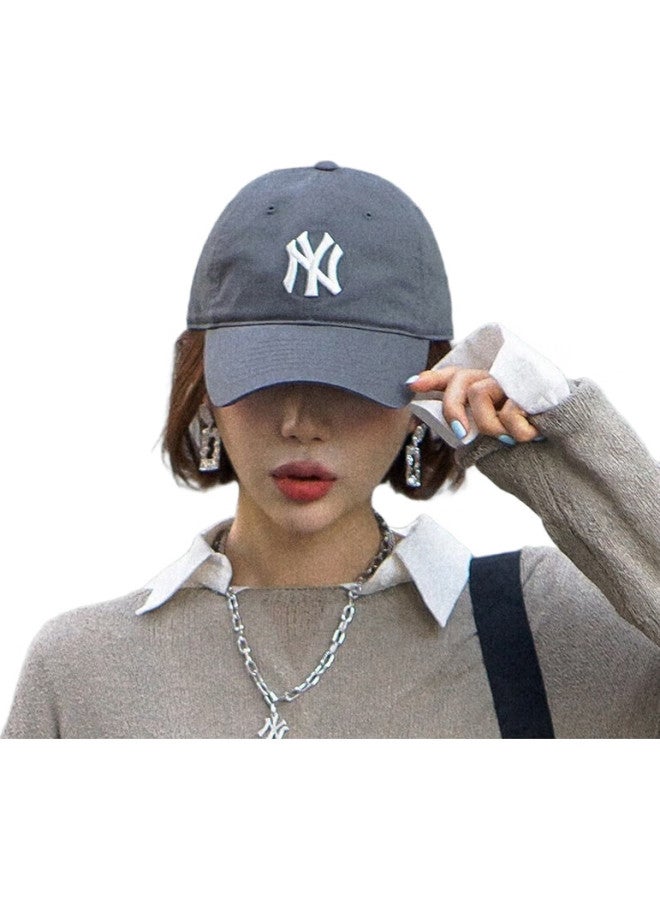 MLB Couple Baseball Cap With Large Logo Soft Top Duck Tongue Cap All-Season Sports Cap 3Acp6601N-50Cgs-F - Image 2