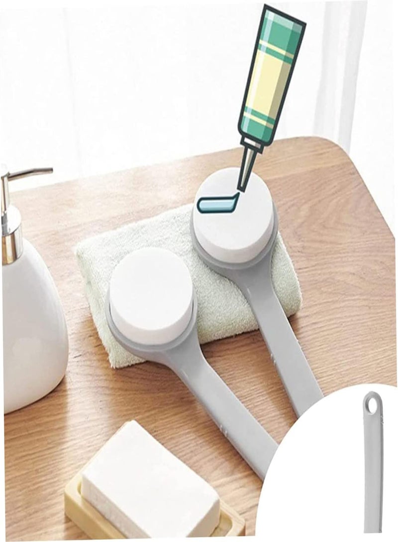 GGOOT Lotion Applicator with Handle for Back, Legs, Feet Self-applying Sunscreen, Sunless Self-Tanning, Skin Cream, Acne, Lotion Cushion Applicator, Long Handle Sponge Brush - Image 4