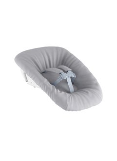 STOKKE Tripp Trapp Chair (Natural) + Tripp Trapp Newborn Set ( Grey ) Cozy, Safe And Simple To Usebaby Chair For Newborns Up To 20 Lbs /9 Kg  - Image 1