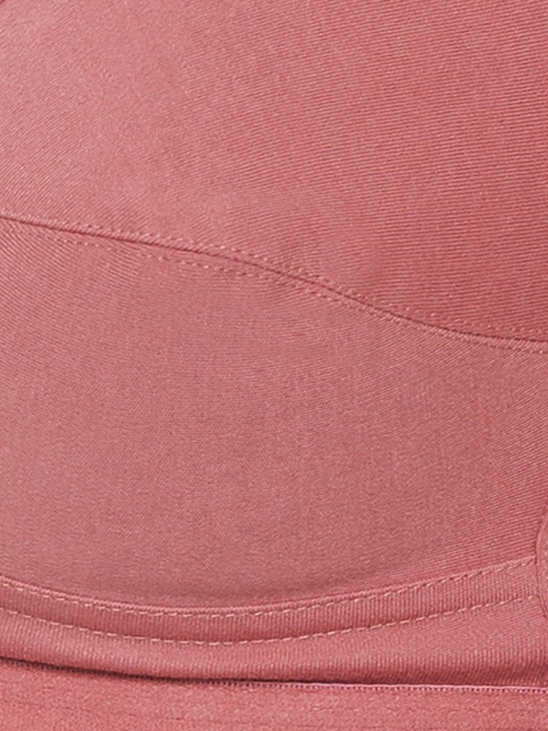 Clovia Women's Non-Padded Non-Wired Full Cup Bra (BR0185P22_Pink_38B) - Image 5