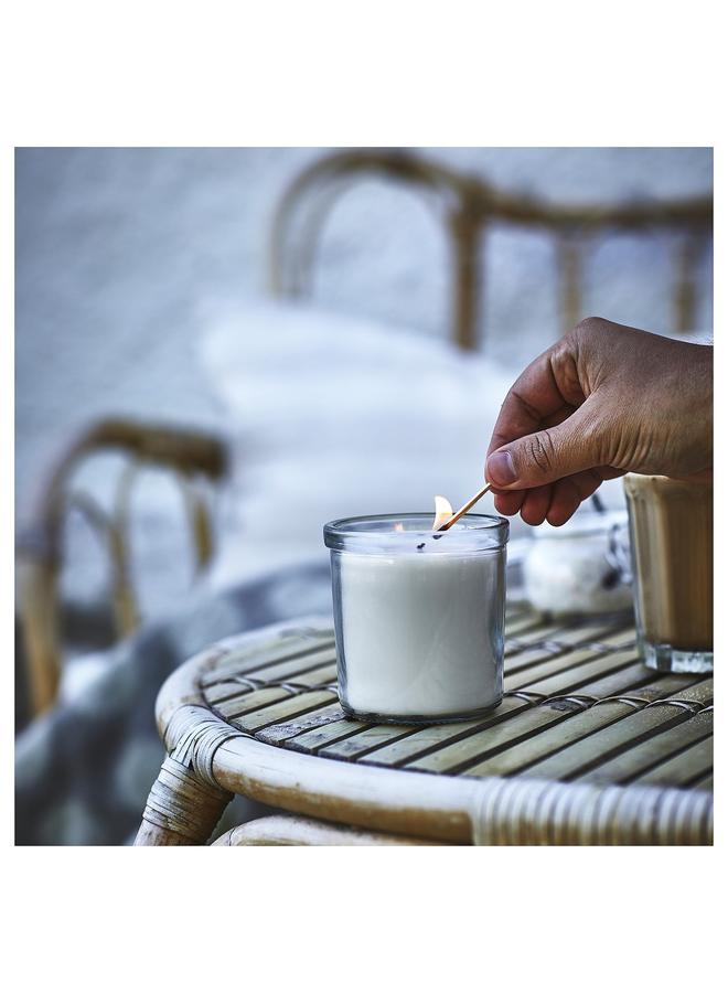 زبون شمعة معطرة في كأس، فانيليا/بيج فاتح، 40 ساعة - Image 3