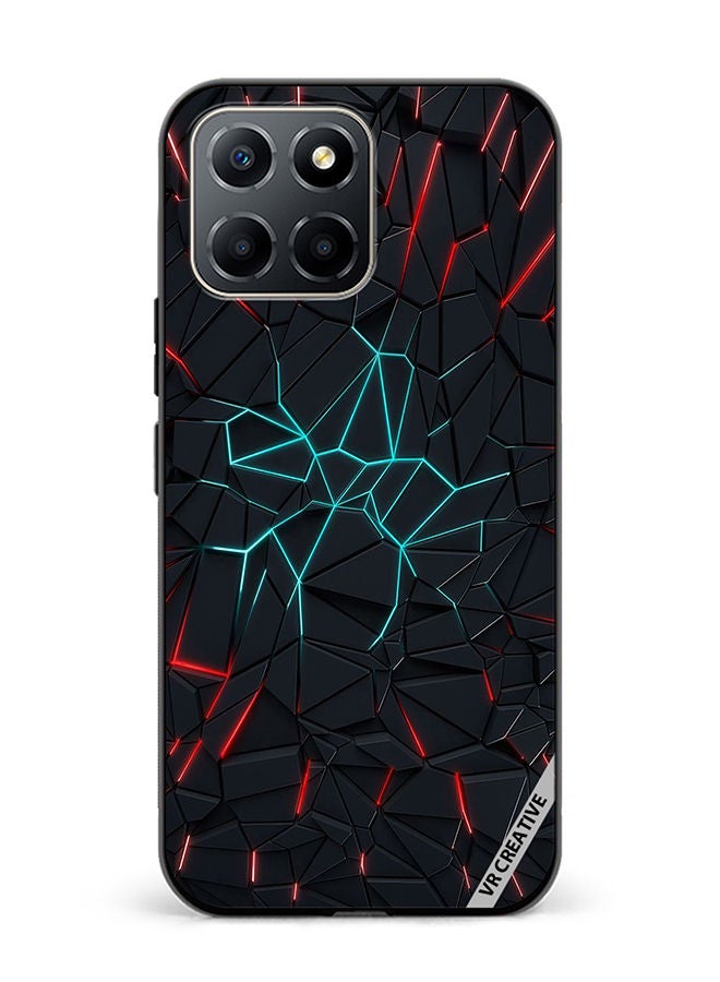 VR CREATIVE Protective Case Cover For Honor X6 Abstracts Design Multicolour - Image 1