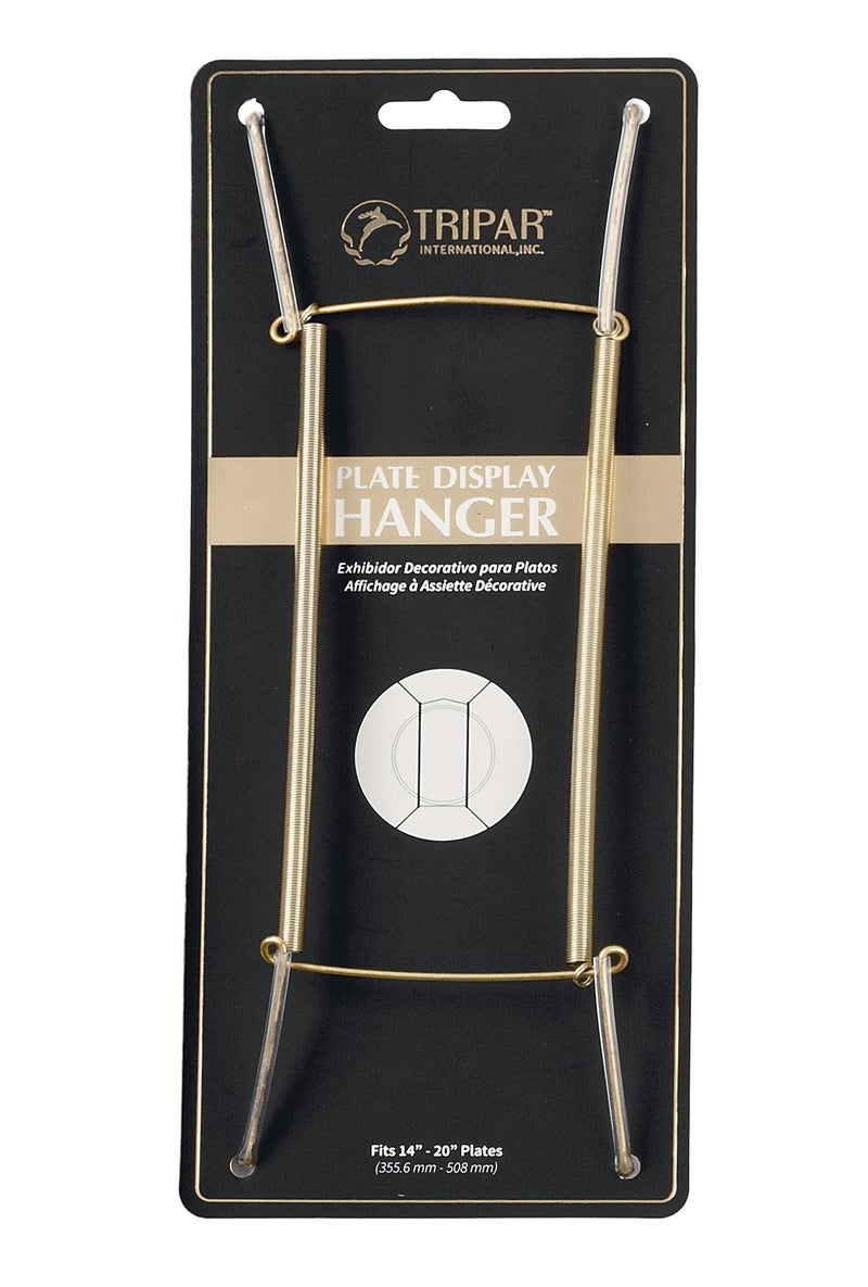 TRIPAR 14-20 Brass Plate Wires Plate Hanger - Image 3