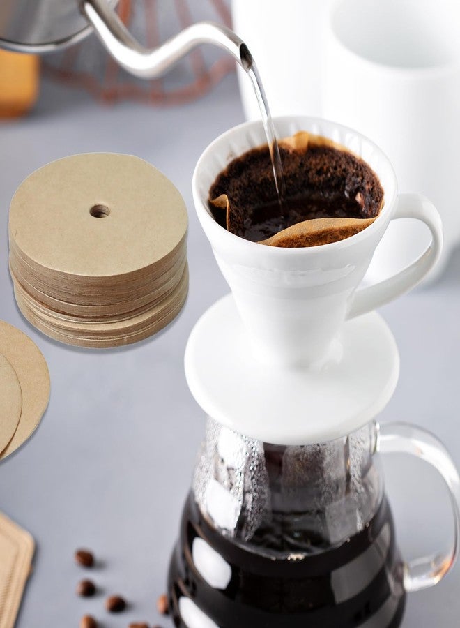 Gallipower 300Pcs Percolator Coffee Filters,Percolator Coffee Pot Filters,Percolators Filter With Hole,Disposable Disc Coffee Filters for Camping Coffee Pot Home Office Use - Image 3