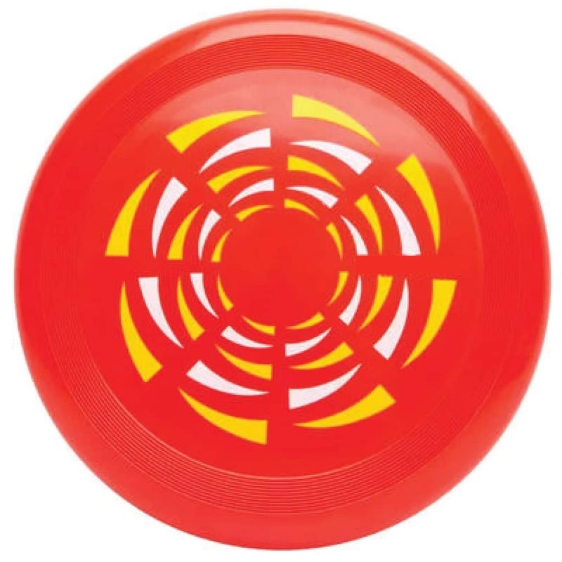 DECATHLON Frisbee Flying Unbreakable disc for Kids and Adults Played Indoor/Outdoor, Beaches,Playground (Wind red) - Image 1