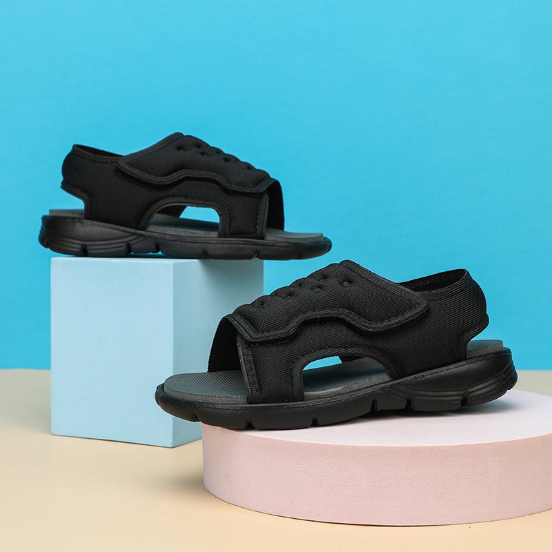 2023 High Elastic Soft Sole Children'S Sandals Summer Outdoor Open Toe Sandals For Men And Women And Children Mountain Climbing Beach Shoes - Image 5
