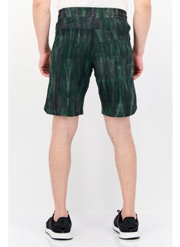 Adidas Men Sportswear Fit 5 Inseam Outdoor Shorts, Green  - Image 2