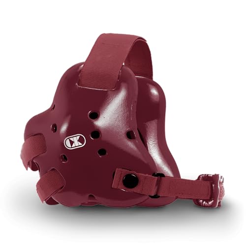 Cliff Keen Fusion Wrestling Headgear (Maroon/Maroon) - Image 5