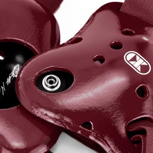 Cliff Keen Fusion Wrestling Headgear (Maroon/Maroon) - Image 3