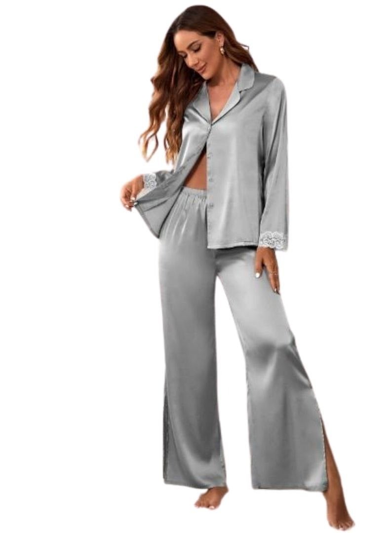 بيجامة ستان حريمى - Image 1