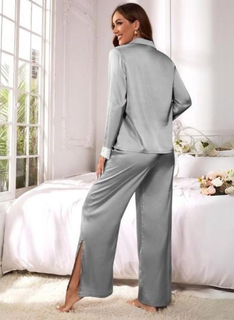 بيجامة ستان حريمى - Image 3