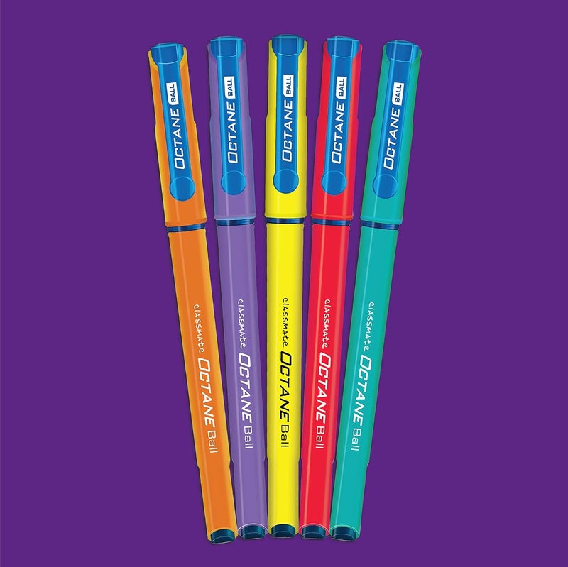 Classmate Octane Colour Fest Ball Pens - Pack of 10 - Image 4