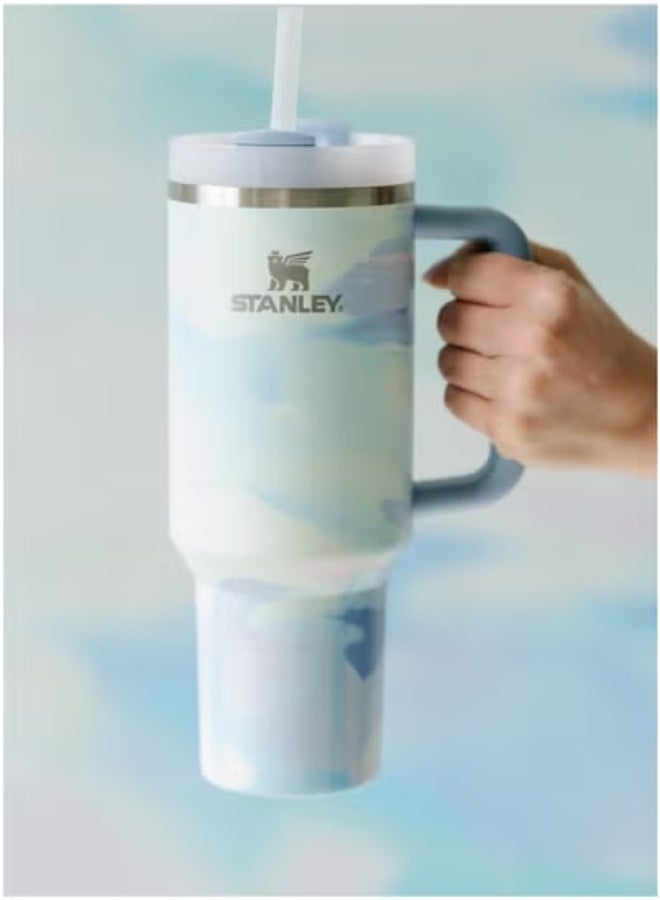 Stanley Quencher H2.0 FlowState 40oz Stainless Steel Vacuum Insulated Tumbler with Leak-Resistant Lid & Reusable Straw | Double Wall Travel Mug Keeps Drinks Cold for 40 Hours or Hot for 7 | Dishwasher Safe, BPA-Free & Car Cup Holder Compatible - Image 2