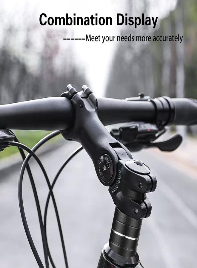 groword Bike Stem Riser,3D Forging,Oxidation Process,Anti-Rust and Wear-Resistant,28.6mm Bike Fork Aluminum Adjustable 150mm,Bike Stem 31.8mm,Adjustable 120 Degree 110mm,Suitable for Mountain Bike, Road Bike - Image 5