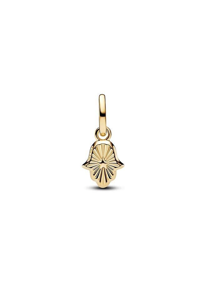 PANDORA Green Hamsa Hand Mini Dangle Charm - Image 3