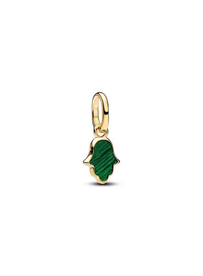 PANDORA Green Hamsa Hand Mini Dangle Charm - Image 1