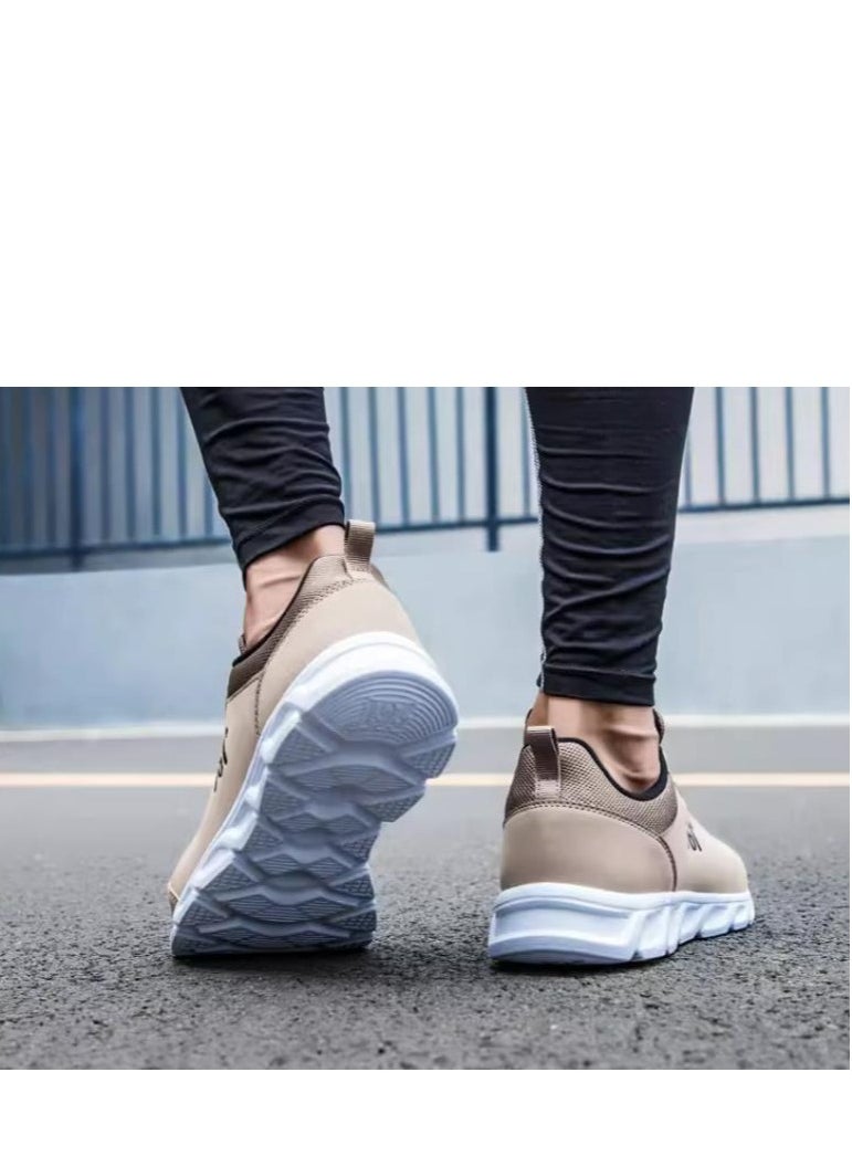 361 Degrees 361 ° Autumn Leather Casual Large Men's Sports Shoes  - Image 3