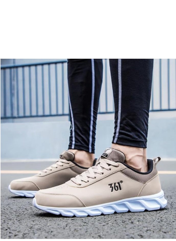 361 Degrees 361 ° Autumn Leather Casual Large Men's Sports Shoes  - Image 2