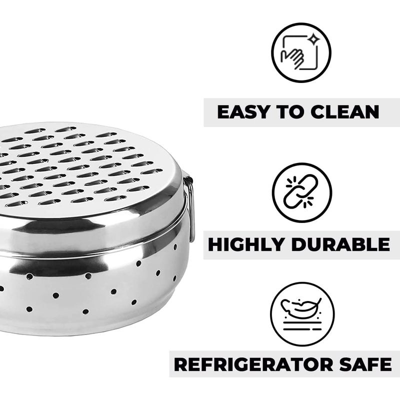 Homestic Homestic SS Grater with Storage  - Image 3