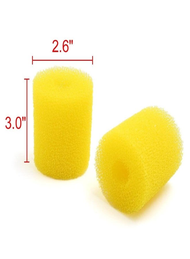VAYINATO® Aquarium Filter Spare Yellow Sponge Filter Pad (7 * 6 * 7 cm) (Pack of 2) by Petzlifeworld - Image 2