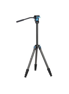sirui SIRUI ST-124+VA-5 Carbon Fiber Tripod with Fluid Video Head, Triangular Centre Column, Waterproof,4 Sections, 62.2inch, Load 6.61lbs  - Image 4