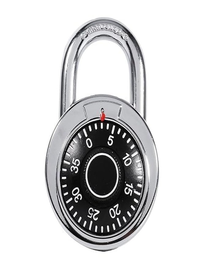 ENNCOZY Coded Lock, Rotary Padlock Combination Padlocks Rotary Padlock Digit Combination Locker Lock Safe Round Dial Number Luggage Suitcase Security(Combination Padlock) - Image 1