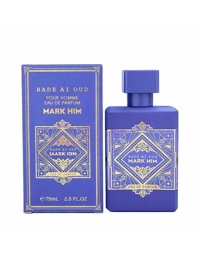 MARK HIM BADE AI OUD POUR HOMMEEAU DE PARFUM 75ML - Image 1