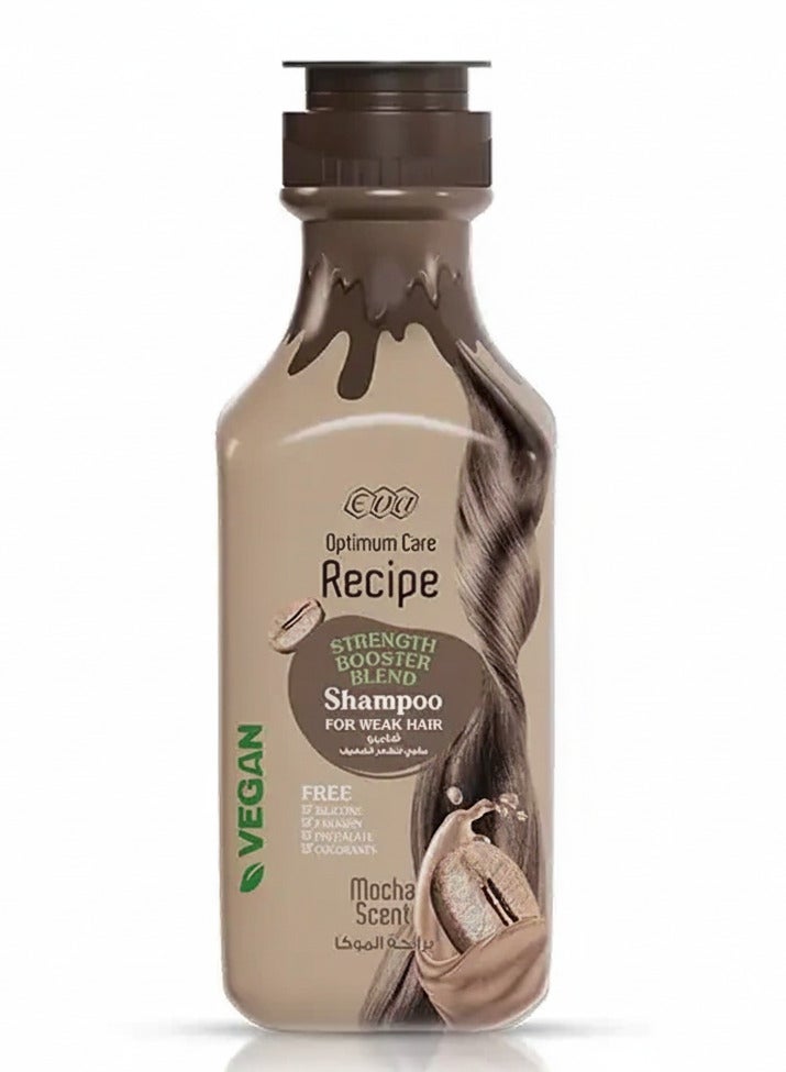 إيفا شامبو ريسبي لتقوية الشعر الضعيف برائحة الموكا – 350 مل