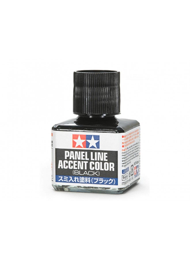 Tamiya Panel Line Accent Color 40ml Black TAM87131 Plastics Paint Enamels - Image 2
