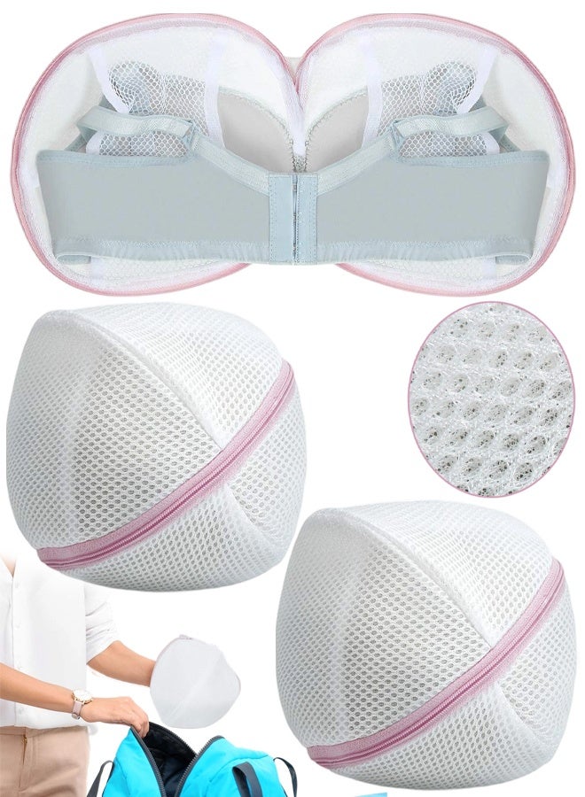 2 PCS Bra Washing Bag For Laundry Storage Women, Lightweight And Practical Ideal For Travel - Image 1